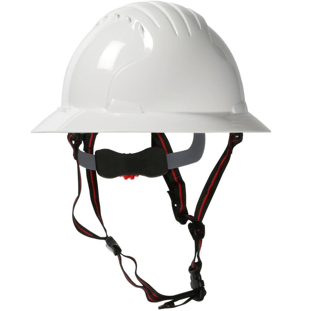 Protective Industrial Products EVO 6161 Ascend Safety Helmet White Full Brim ;