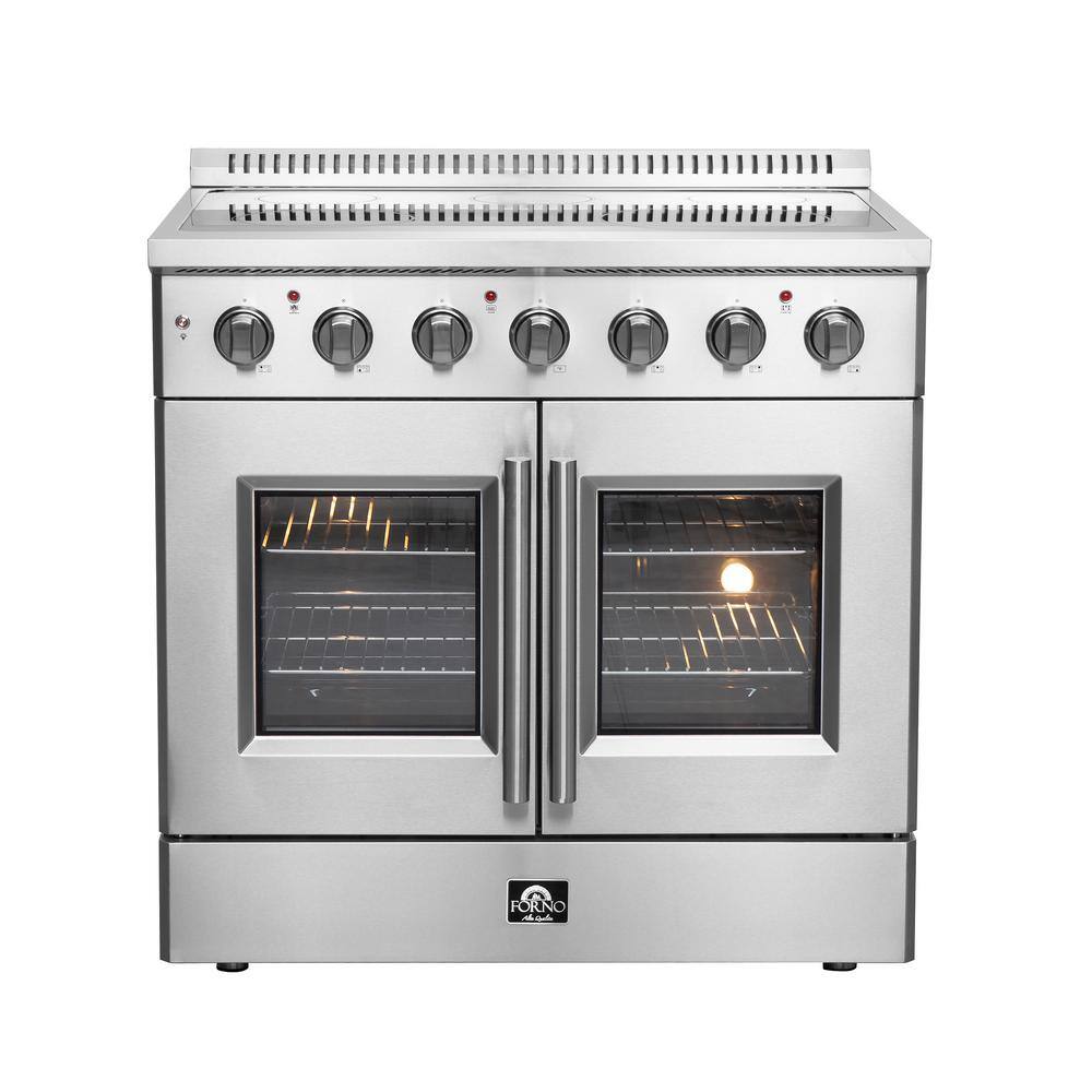 Forno Galiano 36 in. Freestanding French Door Electric Range FFSEL6917-36