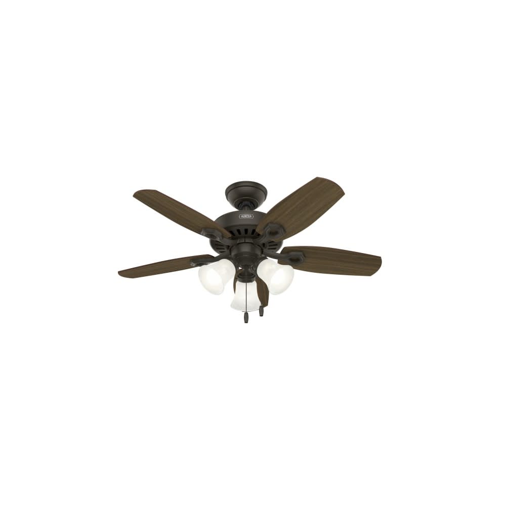 Hunter Builder Ceiling Fan 42 New Bronze Brazilian Cherry ;