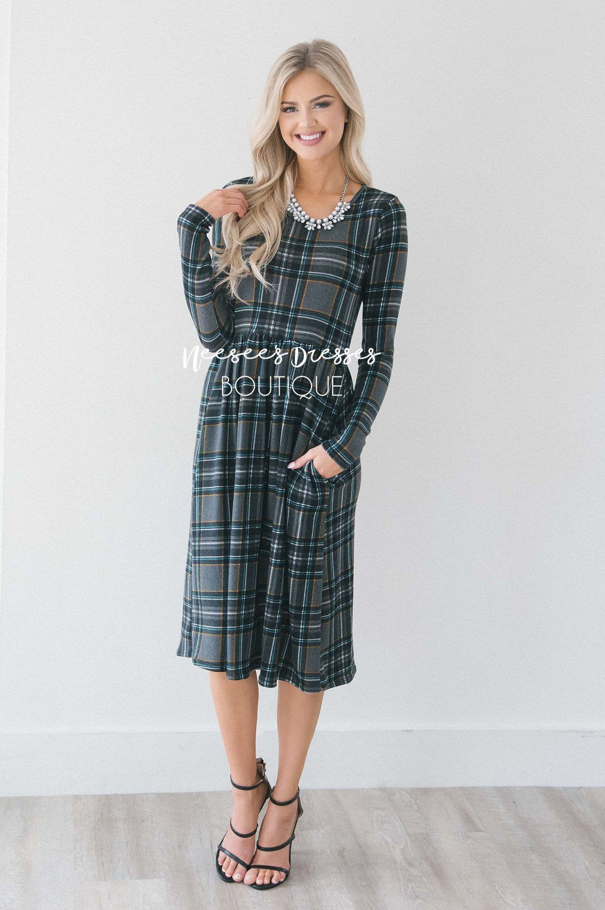 The Nellie Plaid Dress