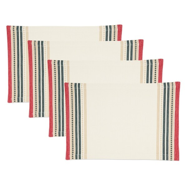 Merry Pines Dobby Placemat (Set of 4)