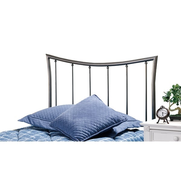 Hillsdale Edgewood Metal Headboard， Magnesium Pewter - - 20254793