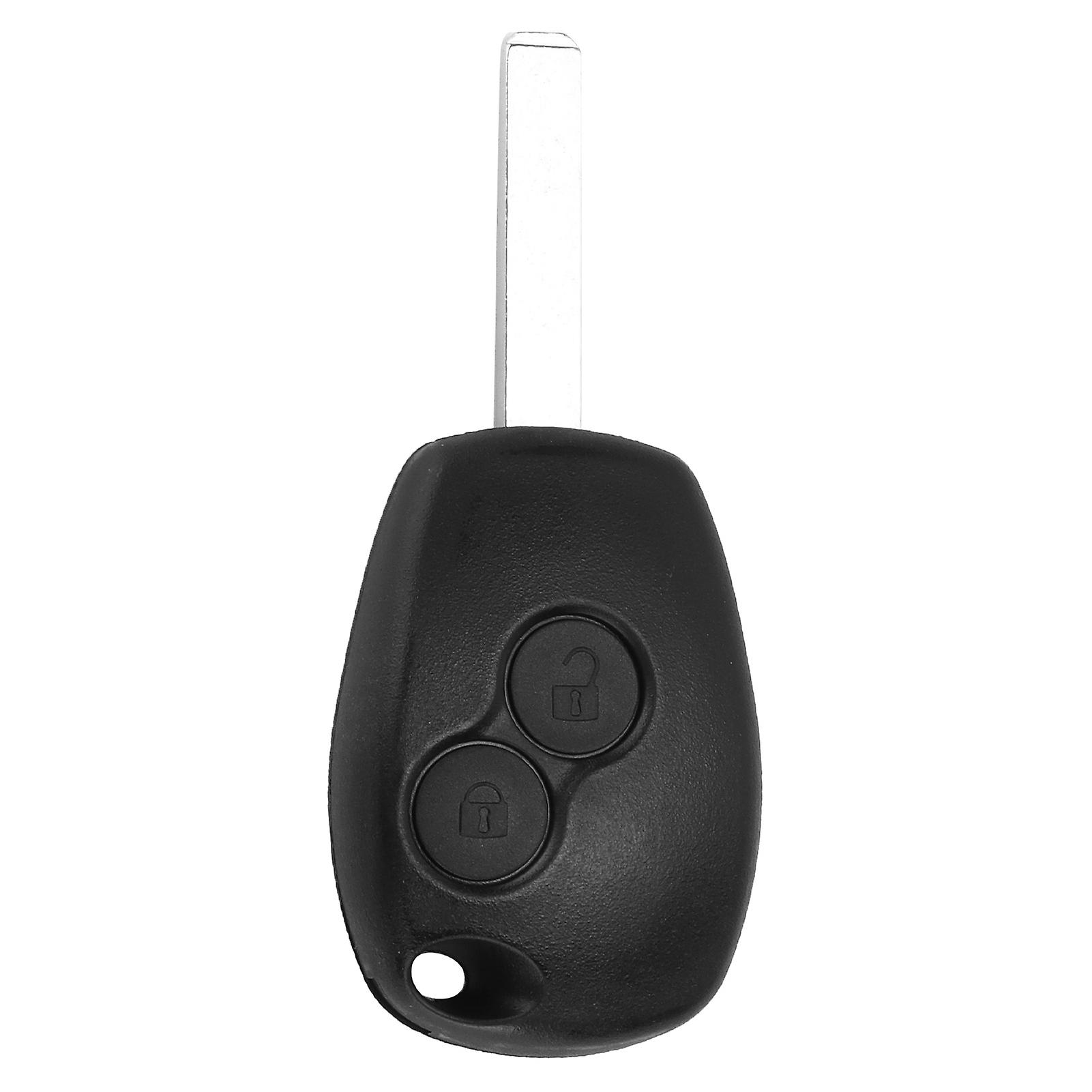 433 Mhz Car 2 Buttons Remote Key Keyless Entry Fob Sensitive Unlock Door Replacement For Twingo 2014