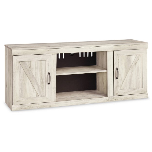 Bellaby Tv Stand For Tvs Up To 65 quot White Signature Design By Ashley