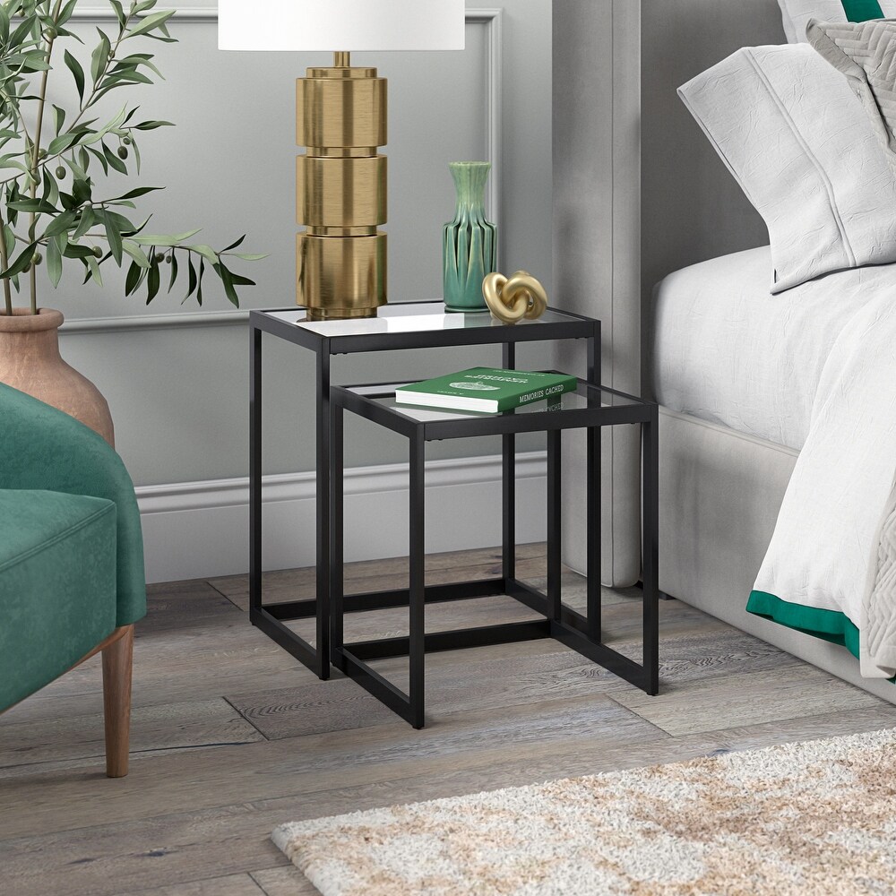 Rocco Rectangular Nested Side Table   22\