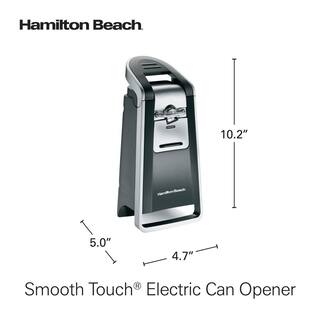 Hamilton Beach Smooth Touch Electric Can Opener with Scissors 76607