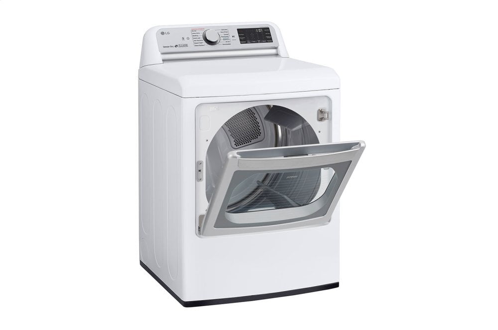 Lg DLEX7800WE 7.3 Cu.Ft. Smart Wi-Fi Enabled Electric Dryer With Turbosteam™