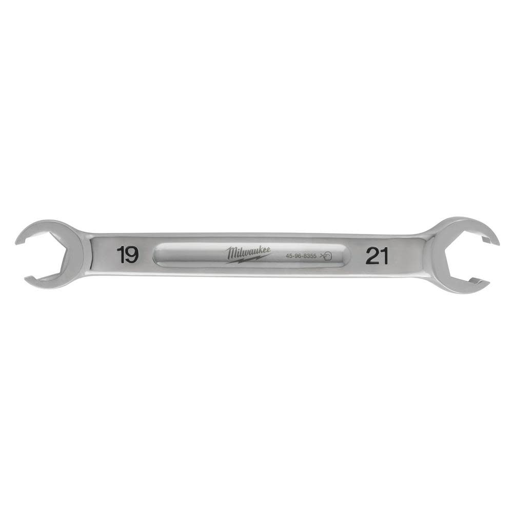 Milwaukee 19mm X 21mm Double End Flare Nut Wrench 45-96-8355 from Milwaukee