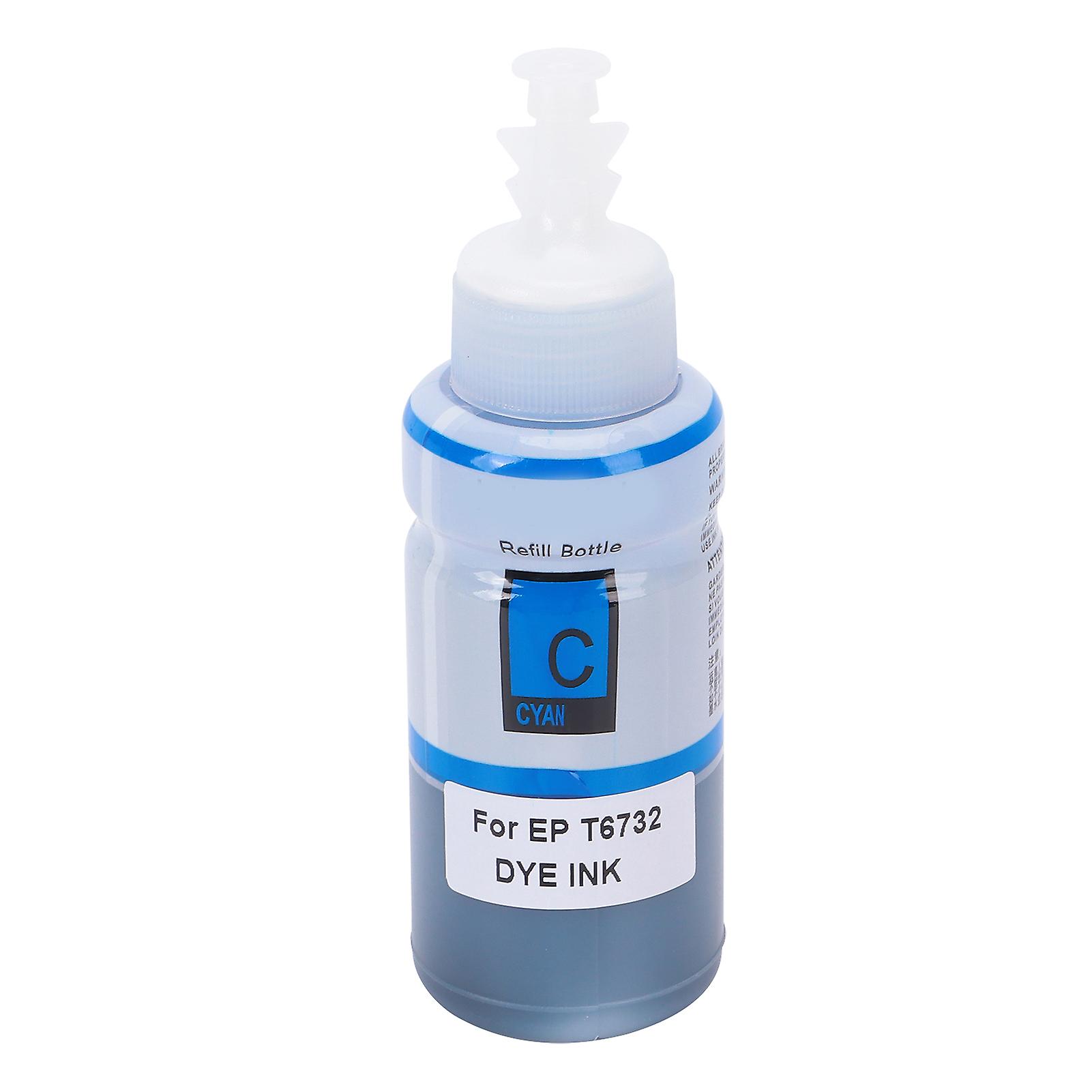 Ink Bright Colors No Plugs Good Sealing Convenient Storage Compatible Replacement Dye Ink For Color Inkjet Printerblue