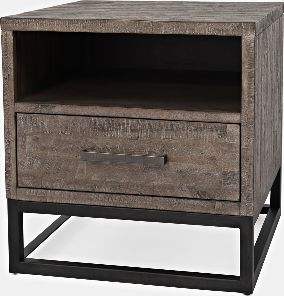 East Hampton End Table   Industrial   Side Tables And End Tables   by HedgeApple  Houzz