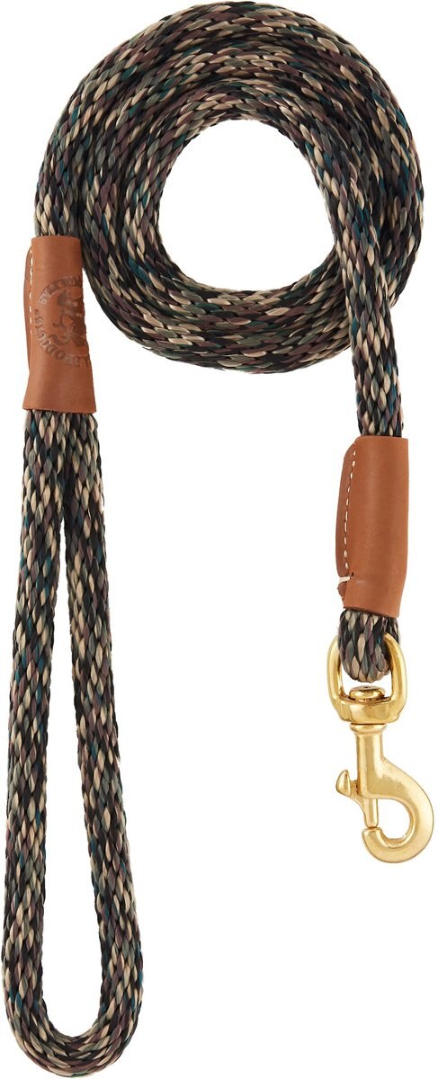 Mendota Products Large Snap Camouflage Rope Dog Leash