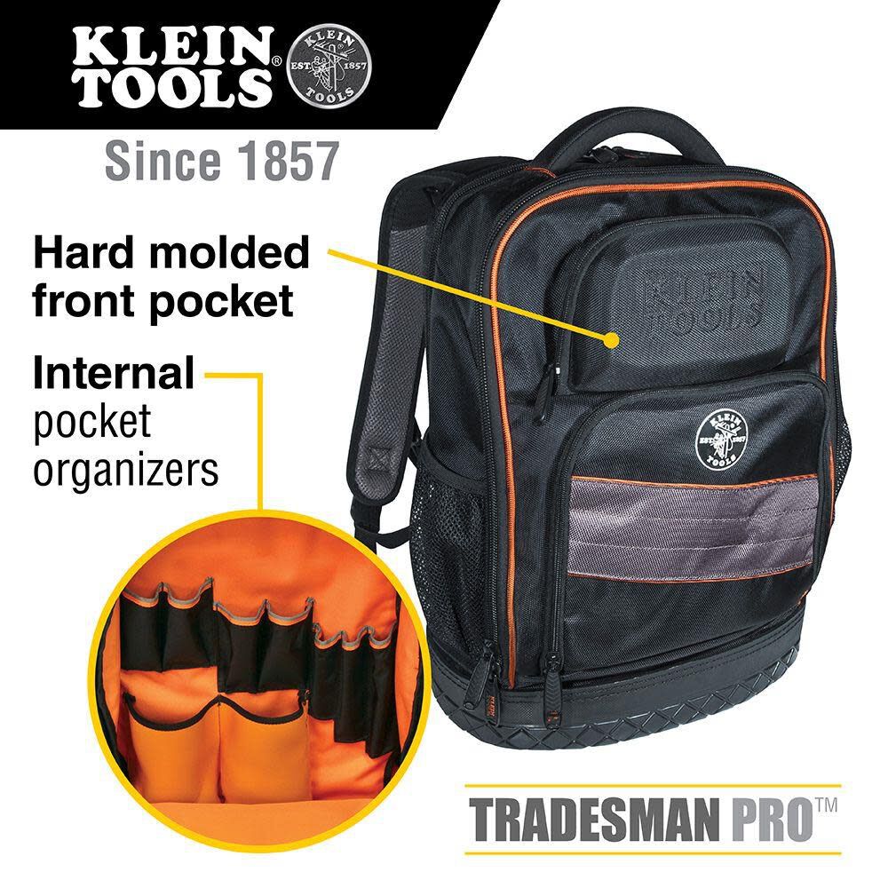 Klein Tools Tradesman Pro Tech Backpack 2.0 55439BPTB from Klein Tools