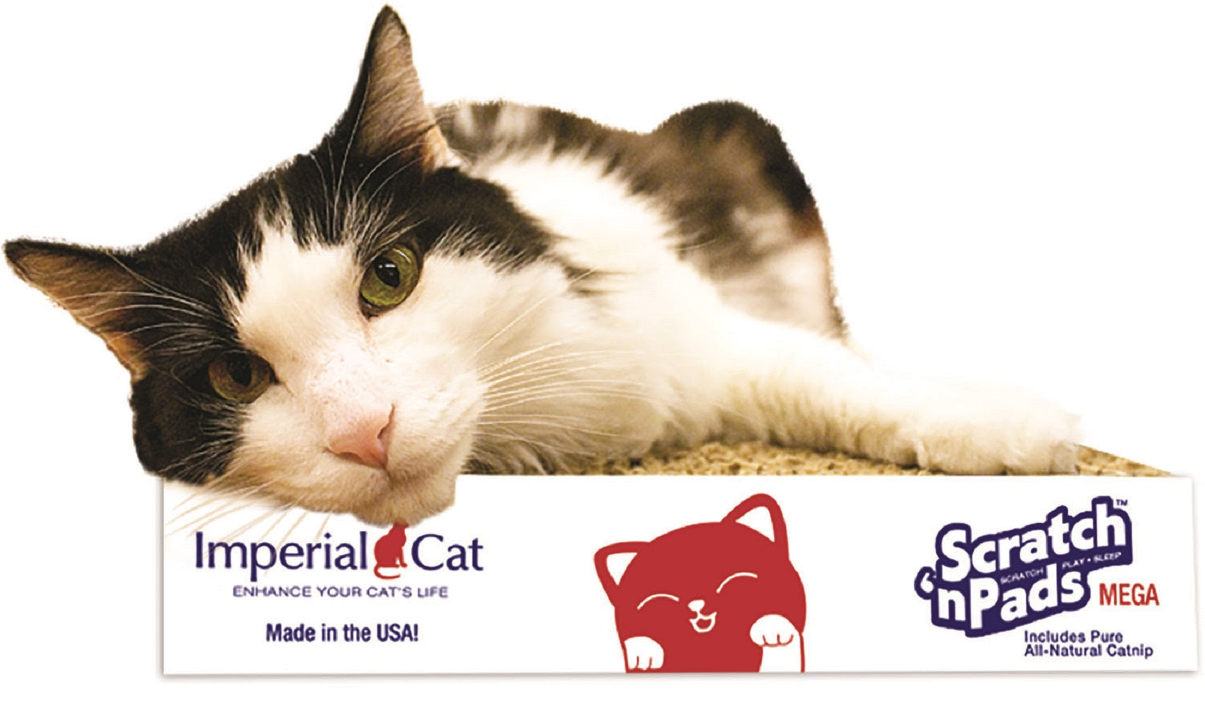 Imperial Cat Scratch 'n Pad Mega， Beige