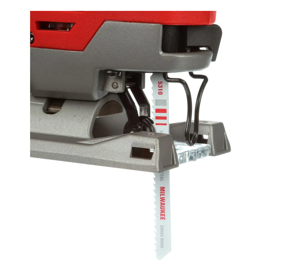 Milwaukee 2445-20-2447-20-48-11-2460 M12 12V Lithium-Ion Cordless Jig Saw with M12 3/8 in. Crown Stapler and 6.0 Ah XC Battery Pack