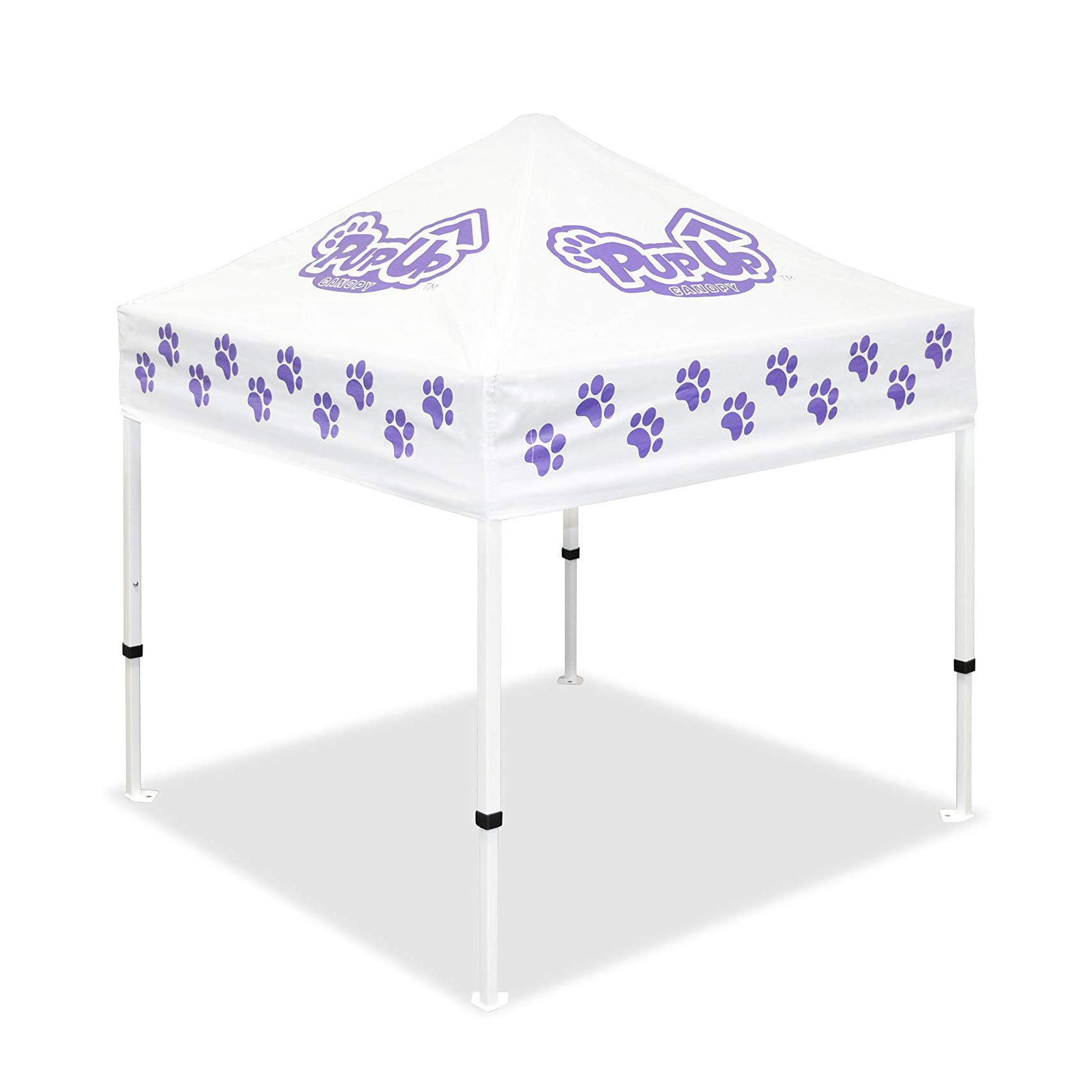 Caravan Canopy PupUp Portable Dog House， Purple， Large， 42