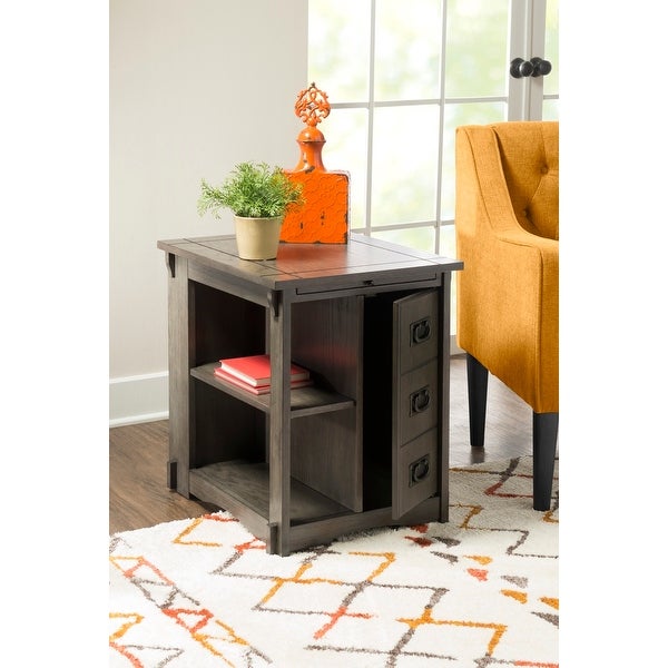 Derek Side Table Grey