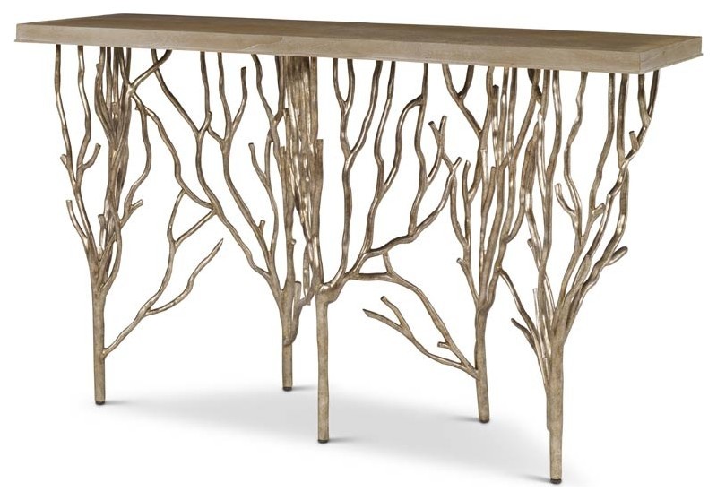 Forest Console Table  Small   Rustic   Console Tables   by GreatFurnitureDeal  Houzz