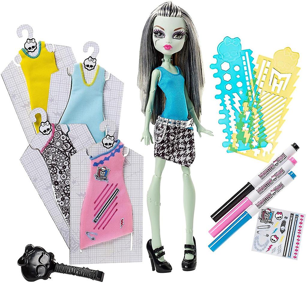 Monster High Designer Booo-tique Frankie Stein Doll and Fashions Docka