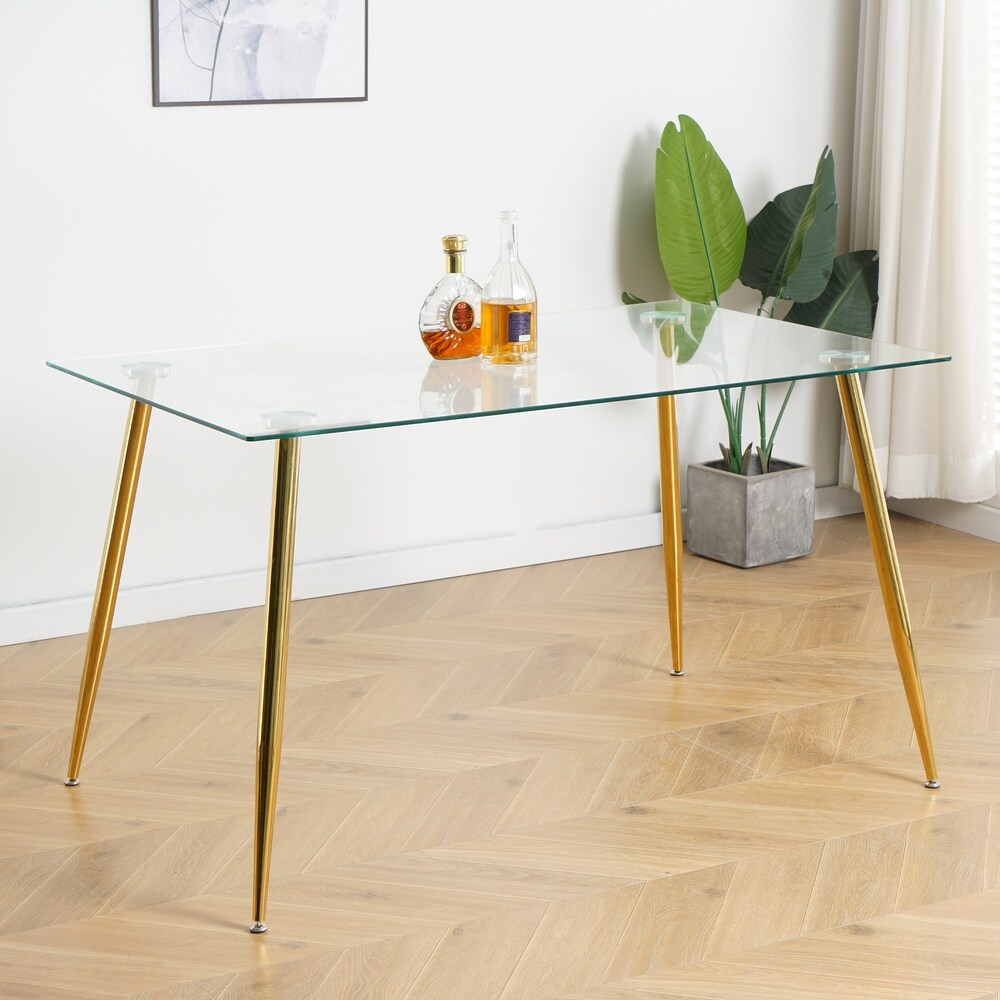 Modern Kitchen Glass dining table 51\