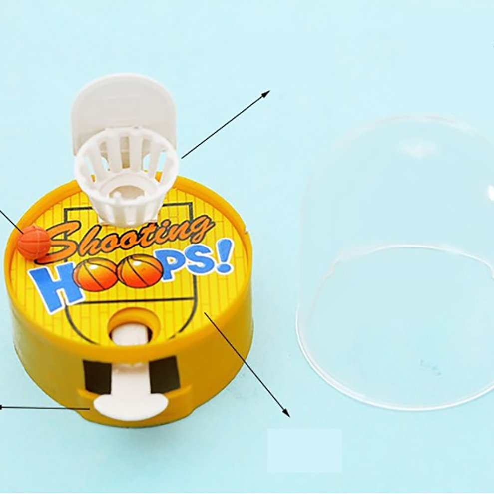 1 Piece Novelty Toy Mini Pocket Basketball Pitching Game For Children Multifunction Intelligence Smart Toys Random Color