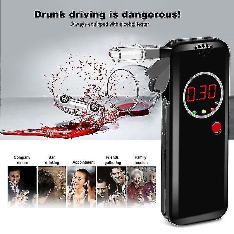 Electronic Breathalyzer Digital Breathalyzer， Portable Breathalyzer And Breathalyzer With Lcd Display，1pcs