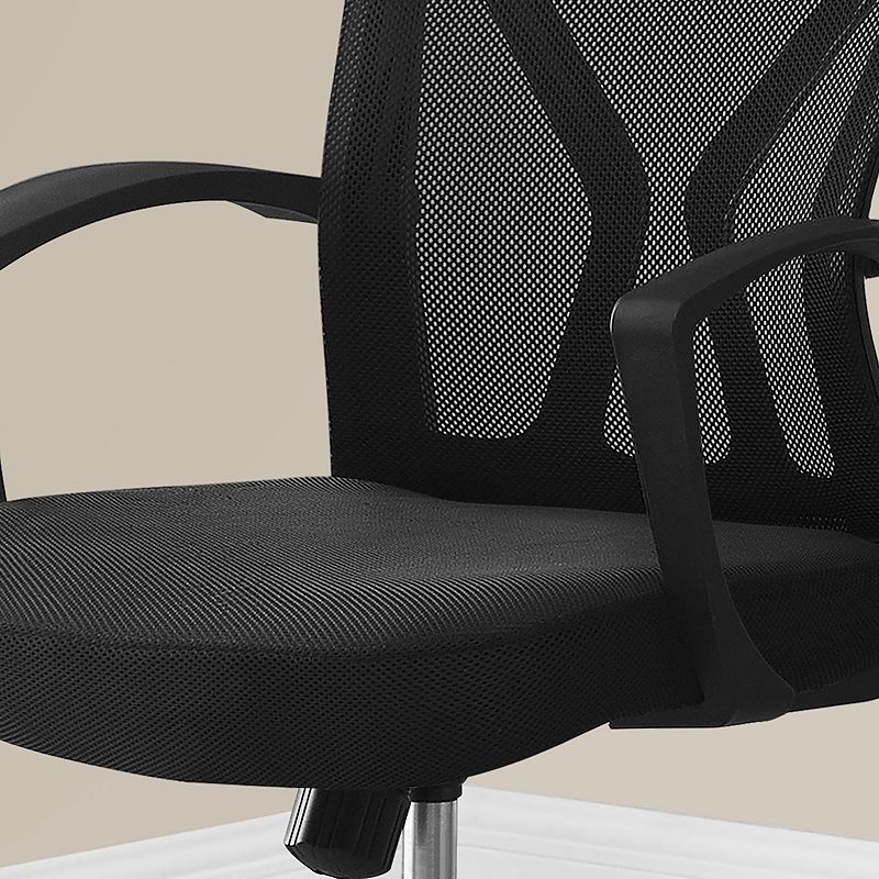 Monarch Mid-Back Adjustable Fixed Armrests Office Chair