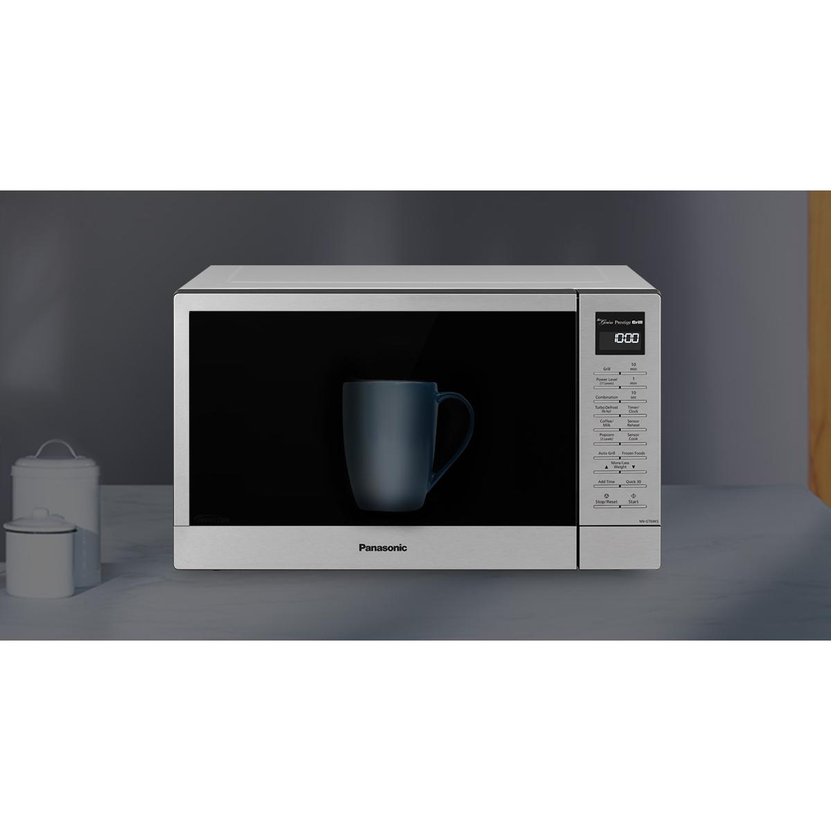 Panasonic 1.1 cu. ft. Countertop Microwave Oven with Inverter Technology NN-GT69KS