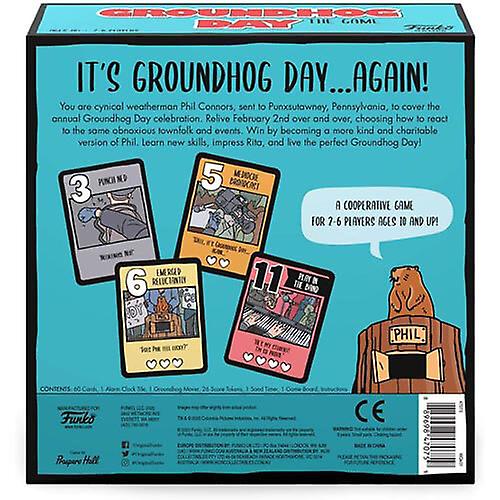 Groundhog Day The Game and Punx Phil Flocked Pop! Vinyl Bundle