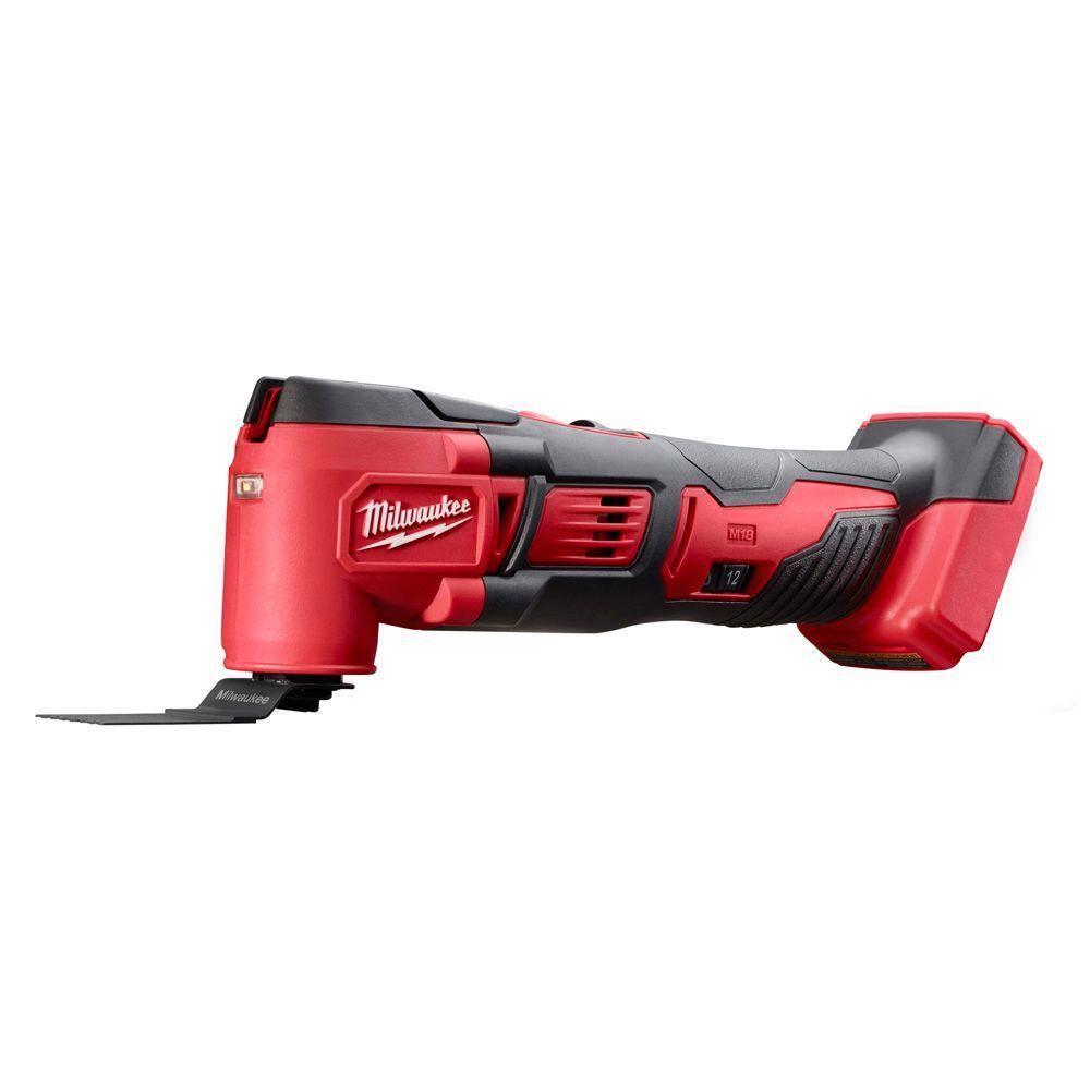 MW M18 18V Lithium-Ion Cordless Oscillating Multi-Tool W M18 Starter Kit W (1) 5.0Ah Battery and Charger 2626-20-48-59-1850