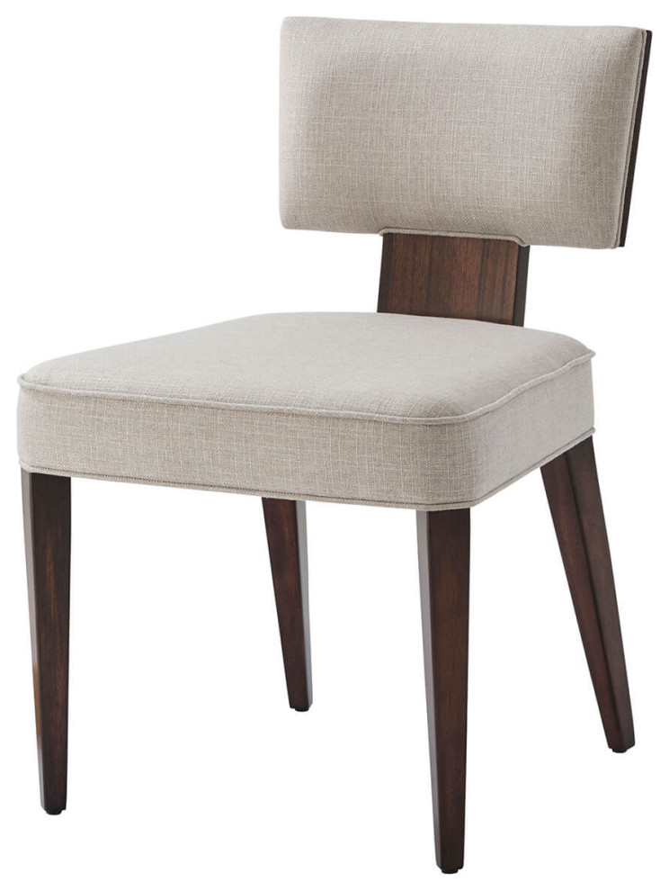 Art Deco Walnut Side Chair   Dining Chairs   by English Georgian America  Houzz