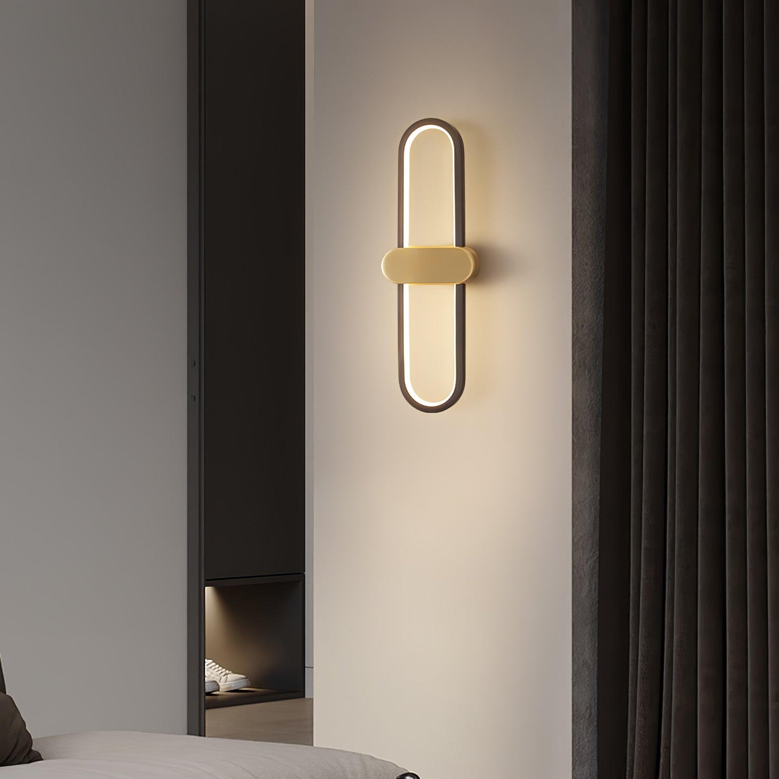 Oval LED Wall Lamp