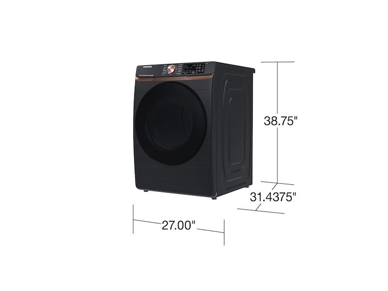 Samsung DVE50BG8300V 7.5 Cu. Ft. Smart Electric Dryer With Steam Sanitize+ And Sensor Dry In Brushed Black