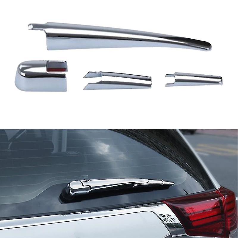 Abs Chrome Rear Wiper Cover Rear Window Wiper Cover Exterior Modification For 2013-2019