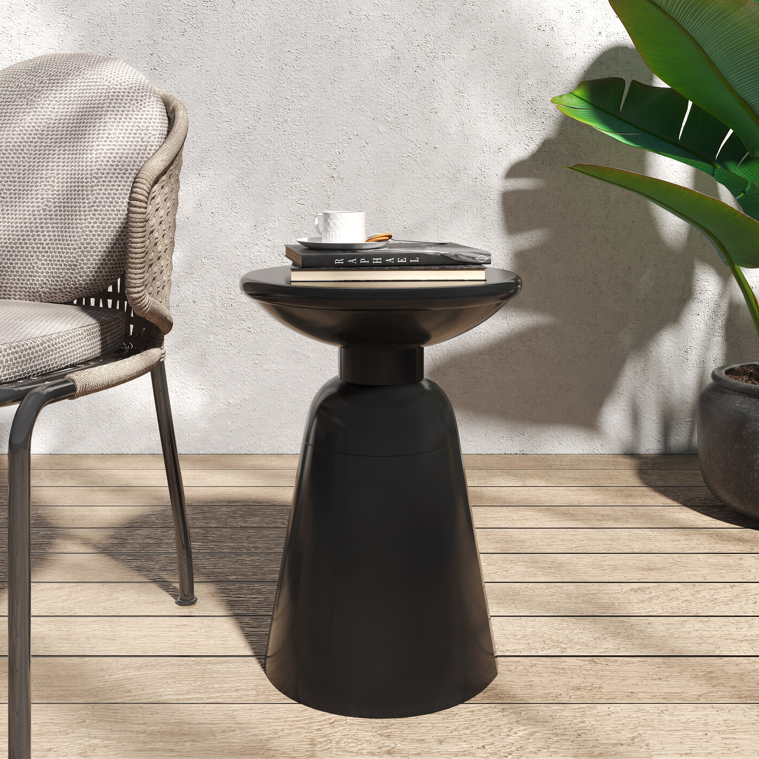 Soto Outdoor Metal Side Table