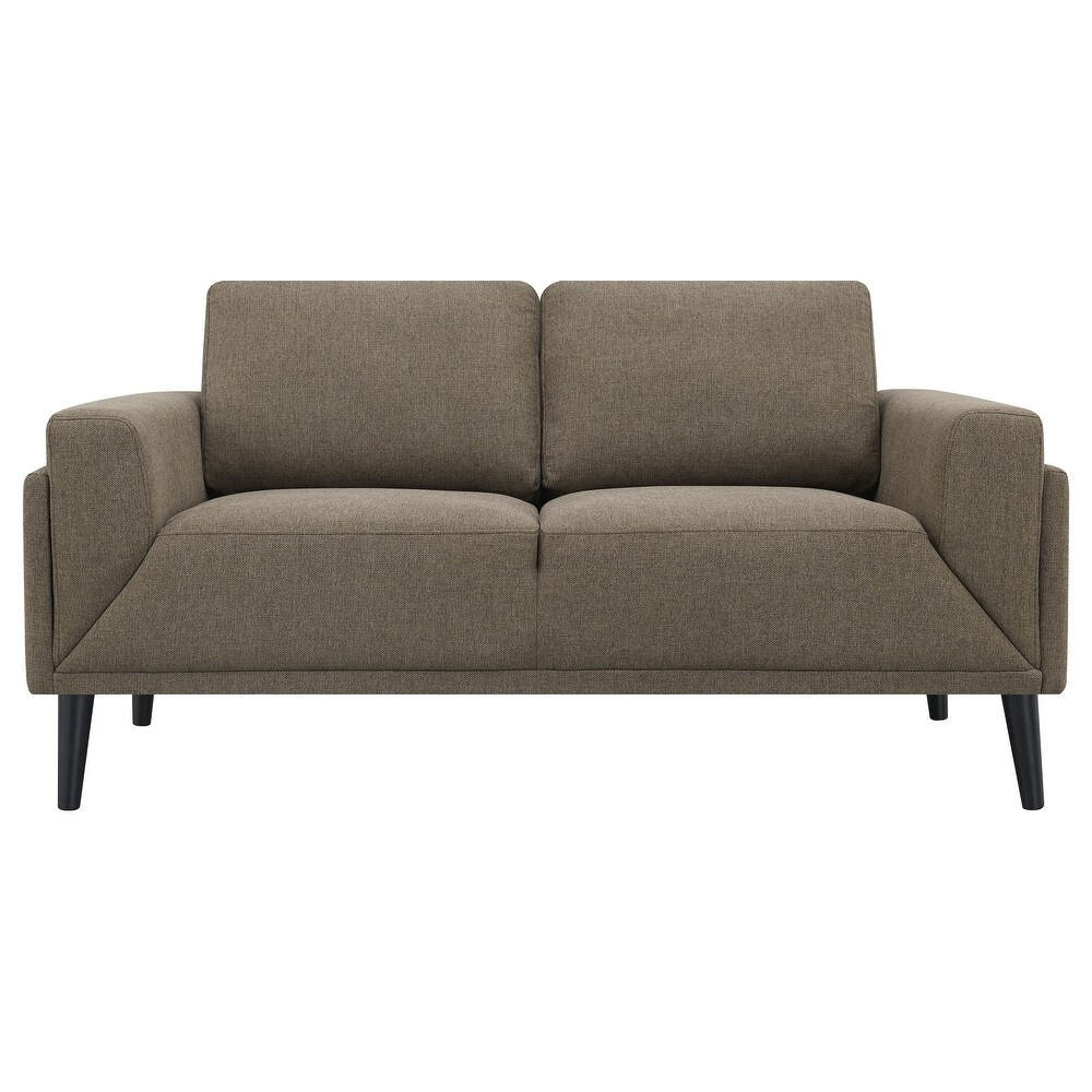 Andrena 2 piece Upholstered Track Arms Sofa Set