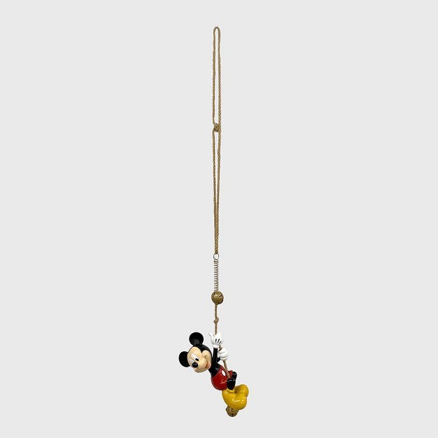 Disney Mickey Mouse amp Friends Mickey Mouse Swing x27 n x27 ring Resin amp Stone Novelty Planter Outdoor Garden Figurine