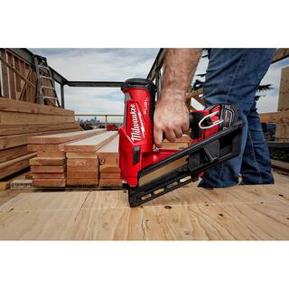 MW M18 FUEL GEN-2 18V Lithium-Ion Brushless Cordless SAWZALL w3-12 in. 30-Degree Framing Nailer Two 6Ah HO Batteries 2821-20-2745-20-48-11-1862