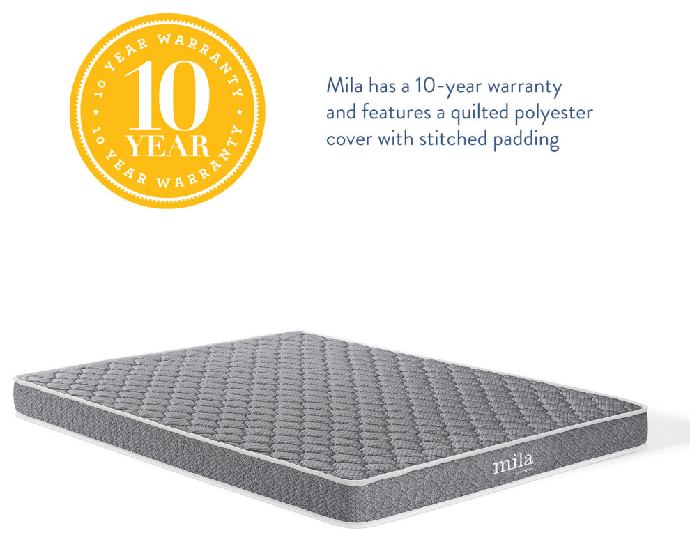 Mila 6 quotFoam Mattress   Mattresses   by Homesquare  Houzz