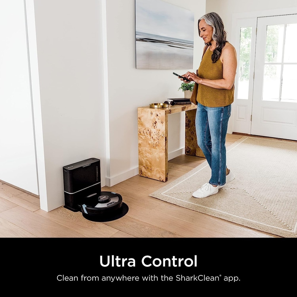 Shark AI Ultra 2 in 1 Robot Vacuum/Mop and Self Emptying HEPA Refurb