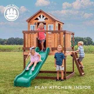 Backyard Discovery Echo Heights Elevated Playhouse 2102316COM