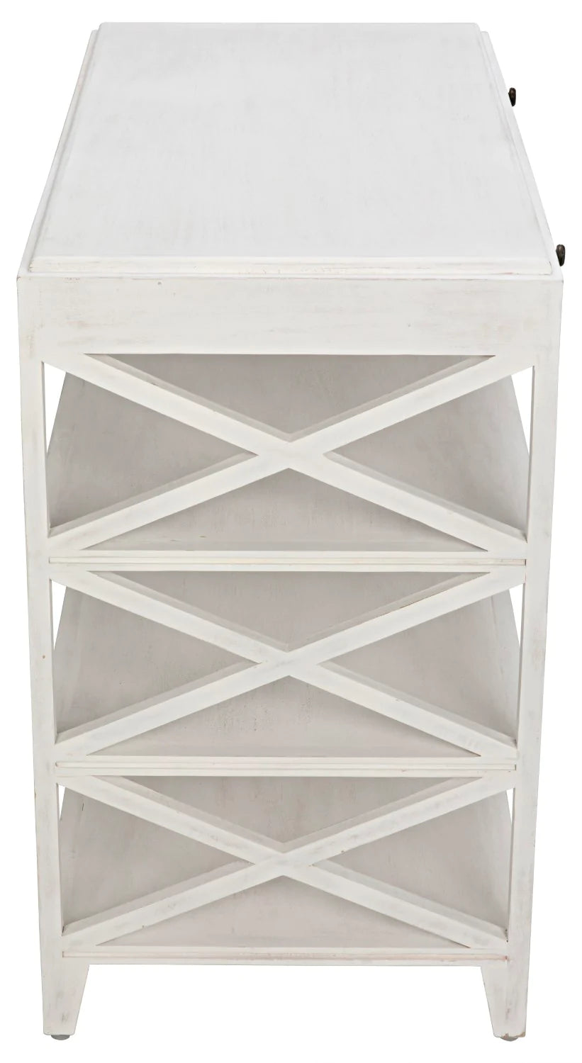 Sutton Criss-Cross Side Table