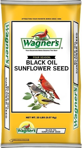 Wagner's Four Season 100% Black Oil Sunflower Seed Wild Bird Food