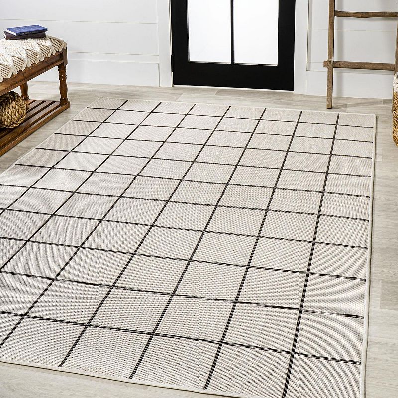 Grid Indoor/Outdoor Rug