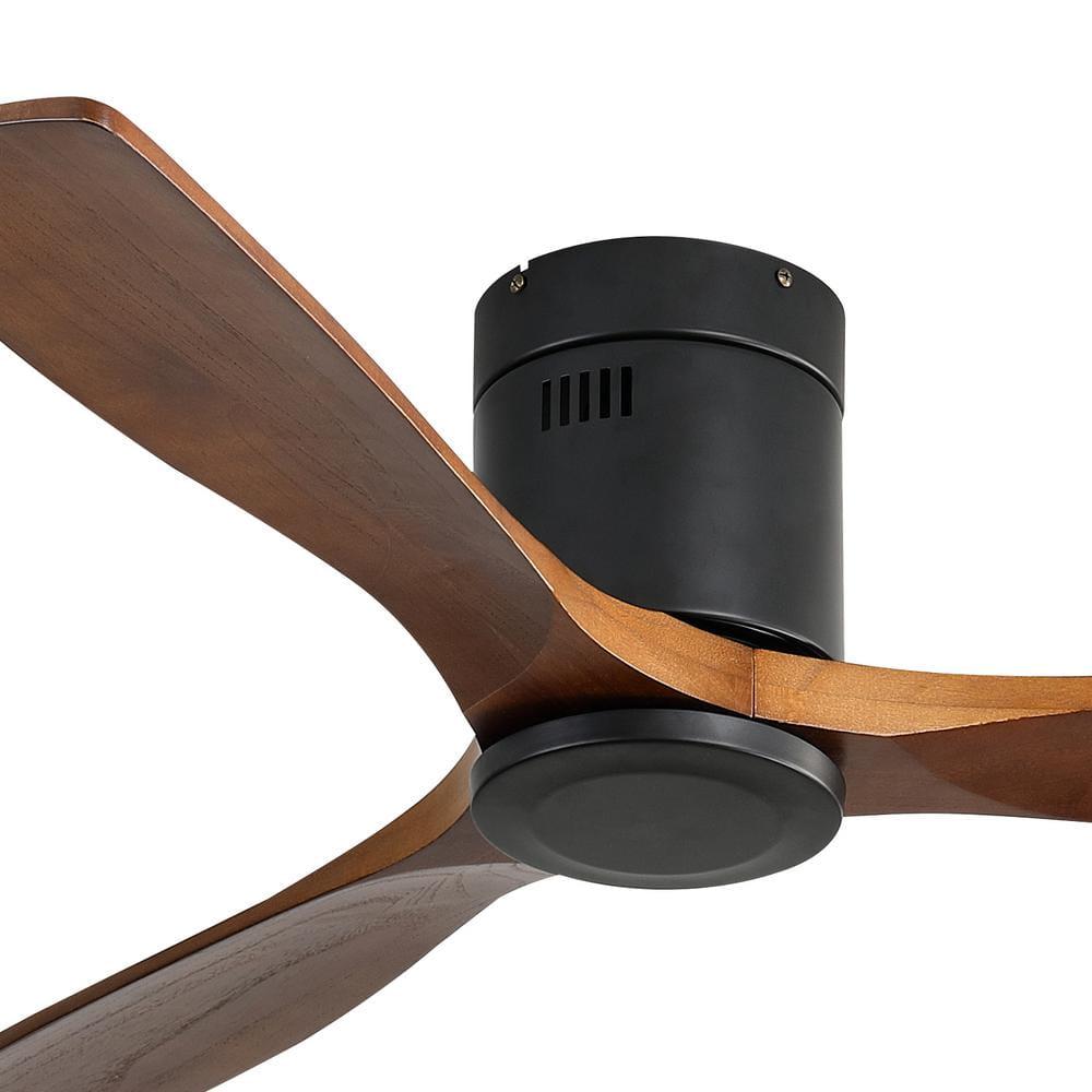 KINWELL 52 in Indoor Black Ceiling Fan