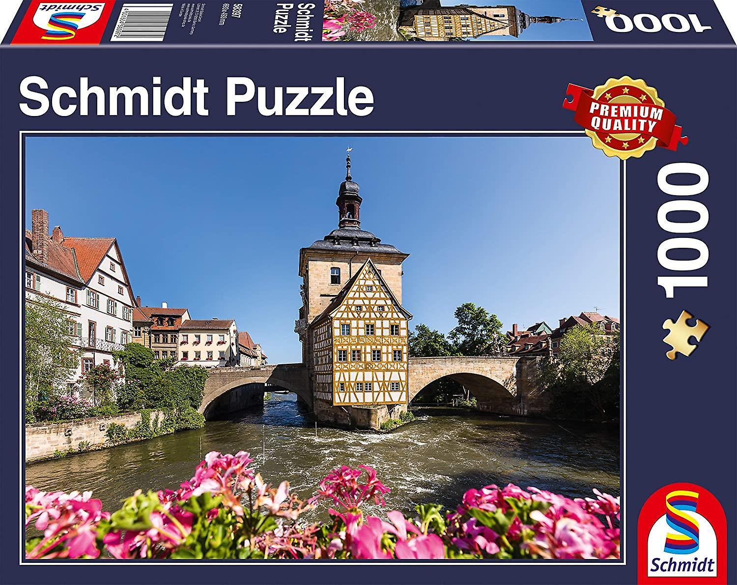 Schmidt Old Town Hall， Bamberg Jigsaw Puzzle (1000 Pieces)