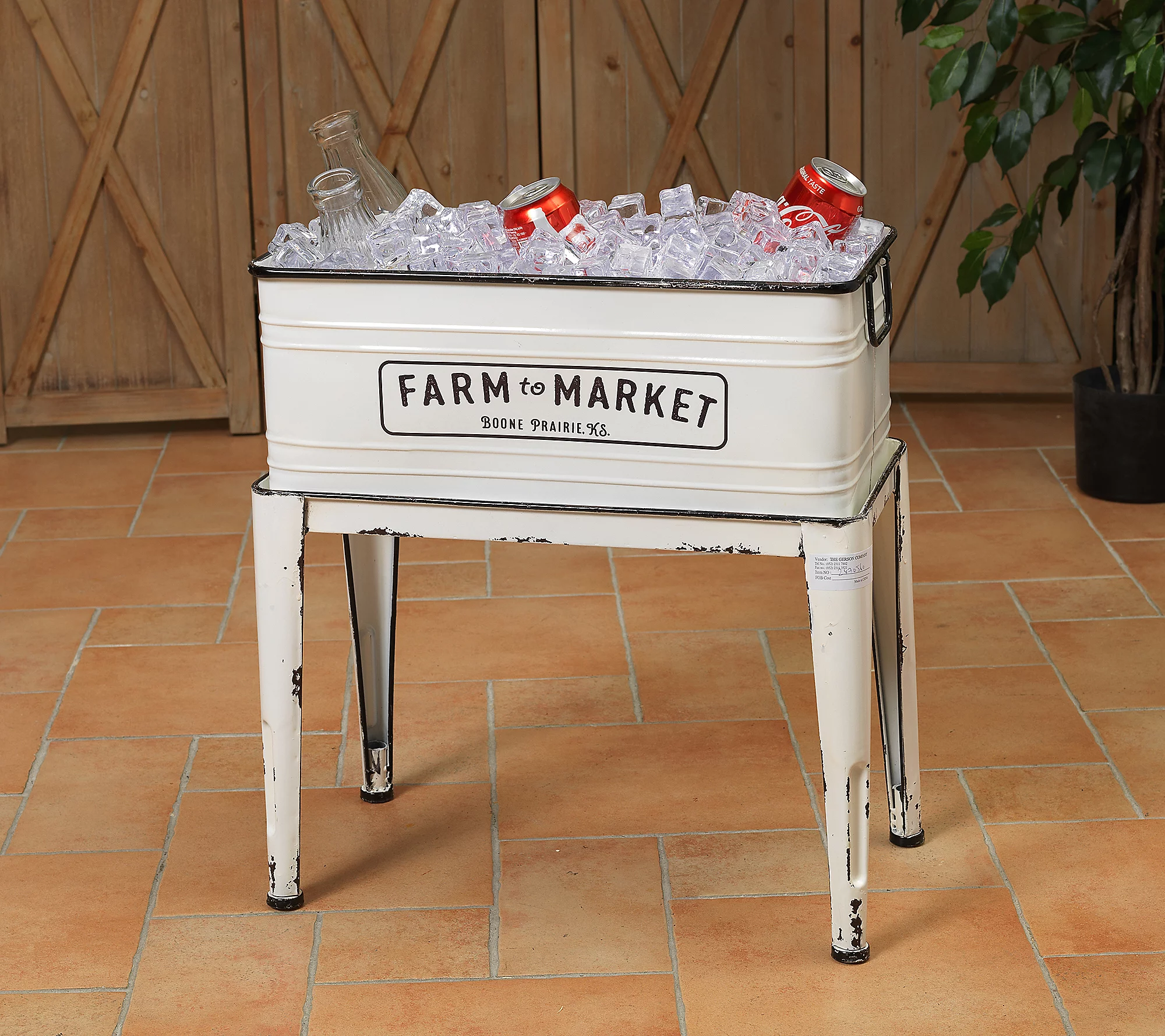 Farm to Market Planter with Stand by Gerson