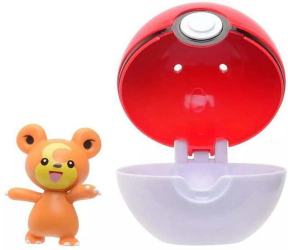 Jazwares JZW PKW2477TE C Pokemon Clip N Go Poke Ba...