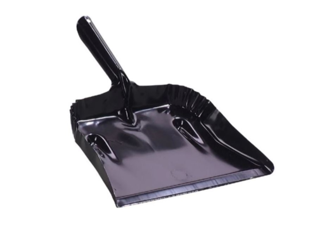 Fulton Dust Pan Steel Black ;