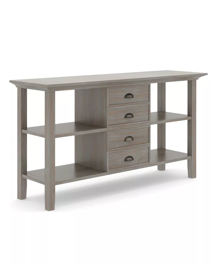 Simpli Home Redmond Solid Wood Console Sofa Table