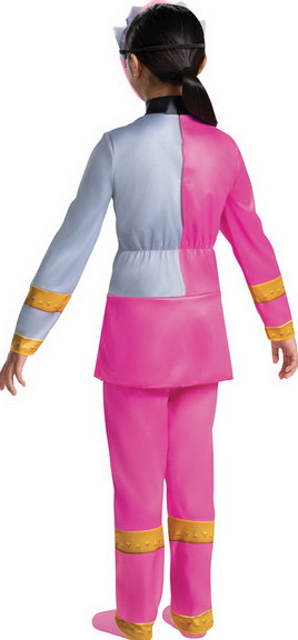 Morris Costumes DG115909 Girl's Pink Ranger Dino F...